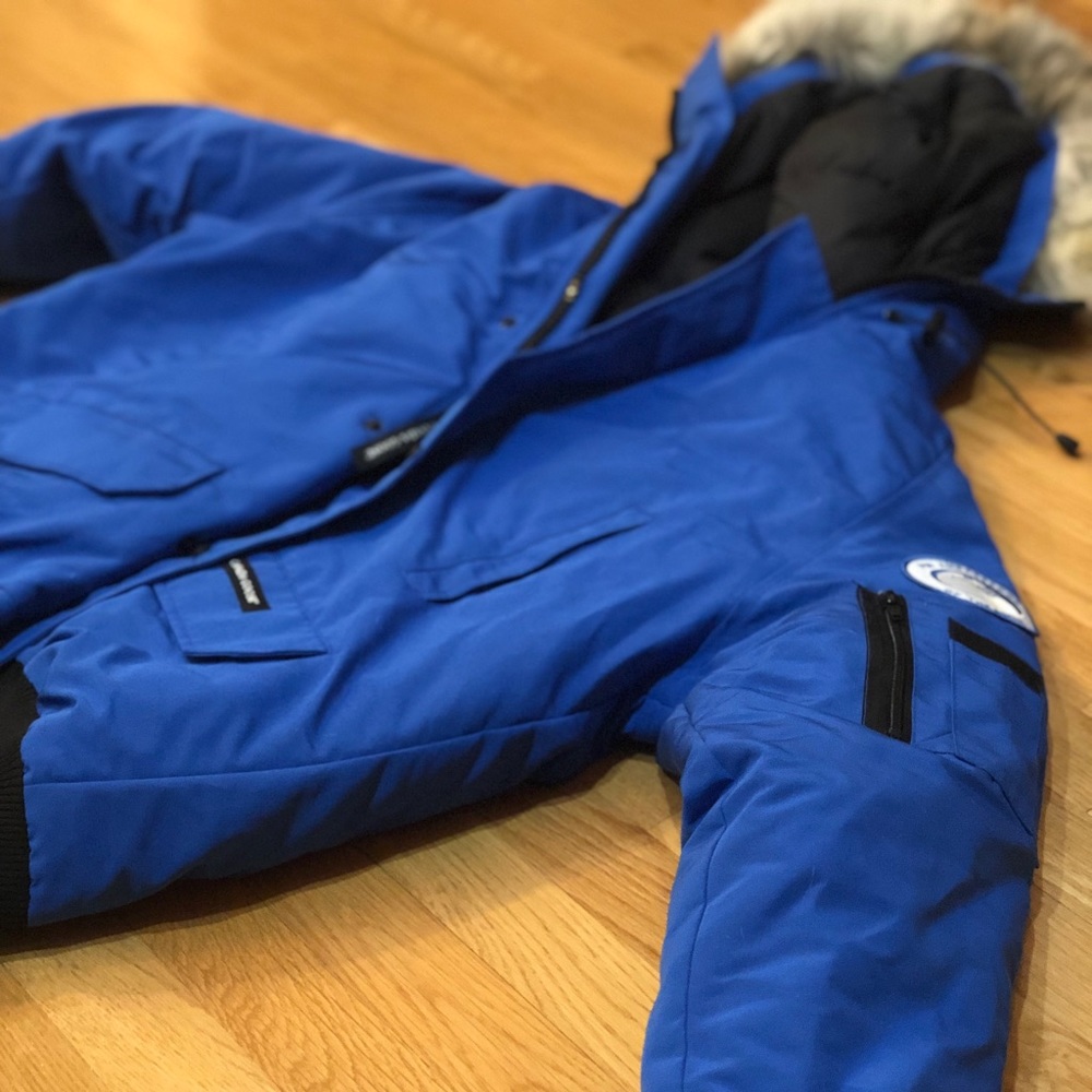 Canada Goose Blue Chilliwack Bomber